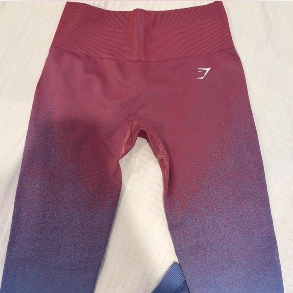 Gymshark Leggings in Pink and Blue